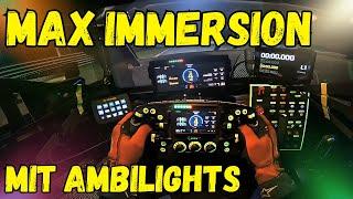 Simracing mit Ambilights  Maximale Immersion  Meine HUE Lights