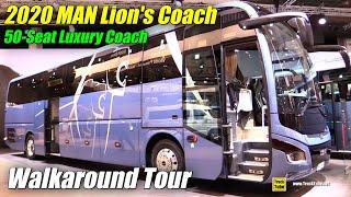 2020 MAN Lions Coach 50-Seat Luxury Coach - Exterior Interior Walkaround