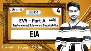 EIA in Tamil Part A Unit 5 GE3451 Tamil Environmental Science & Sustainability