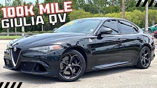 The Highest Mile Alfa Romeo Giulia Quadrifoglio In The USA Is For SALE