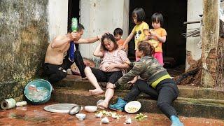 Drunk Husband Destroys the Family Meal - Harvest Bell Fruit Garden Go to Market Sell  Free New Life