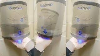 ASMR 10 Hours Hand Dryer Tim Hortons Washroom -No Boston Creams eaten during recording donut in car