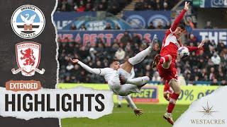 Swansea City v Middlesbrough  Extended Highlights