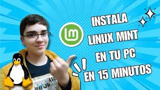 APRENDE A INSTALAR LINUX MINT EN TU PC EN 15 MINUTOS  ArteTutos