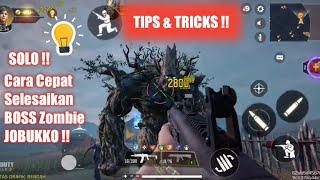 Im Kill Fastly BOSS Zombie JUBOKKO. SOLO  New Classic Zombie - HARDCORE Mode Tips & Tricks Codm