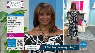 HSN  Antthony Design Original Fashions Celebration 07.03.2024 - 02 PM