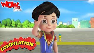 Vir The Robot Boy In Bahasa  Kompilasi 3  kartun untuk anak-anak  WowKidz Indonesia  #spot