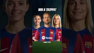 I added Harry Kane to the Barcelona Womens team to see if he can finally win a trophy 