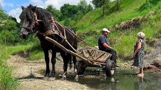 Happy Old Age of an Elderly Couple in an Old Village Far from Civilization How is Salt Extracted?