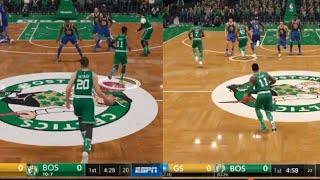 NBA LIVE 19 vs NBA LIVE 18 Gameplay Comparison - PS4 PRO - HD