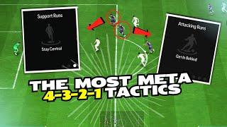 The Best Attacking 4-3-2-1 Custom Tactics in FC 24