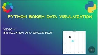 Ep 1 - Python Bokeh Installation & Circle plot