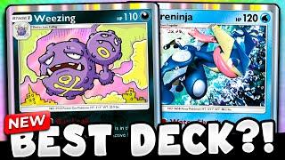 Take 3 Points in 1 TURN With Weezing & Greninja Pokemon Pocket