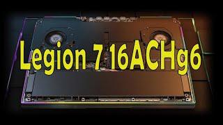 Обзор ноутбука Lenovo Legion 7 16ACHg6