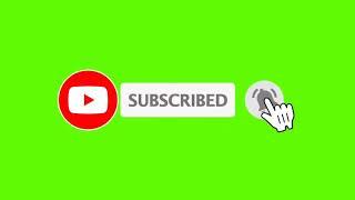 4K GREEN SCREEN YOUTUBE SUBSCRIBE & BELL ICON LOWER THIRDS FREE DOWNLOAD 2020