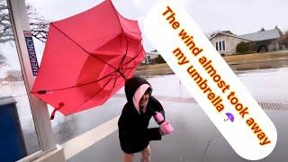 A scary rainy daywatch in this video  and Why do I speak English?‍️