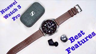 Huawei Watch 3 pro Best FEATURES Top Features that make this Watch Different.