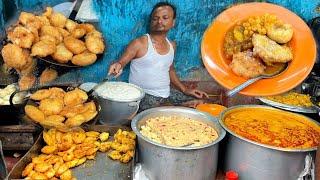 Highest Selling Evening Snacks At Puri Dham । Every Pakoda Price ₹ 5- Only