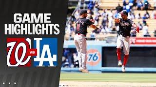 Nationals vs. Dodgers Game Highlights 41724  MLB Highlights
