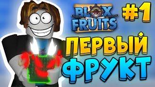 БФ Блокс Фрутс за ФРУКТОВИКА #1  МОЙ ПЕРВЫЙ ФРУКТ в РОБЛОКС  Roblox Blox Fruits