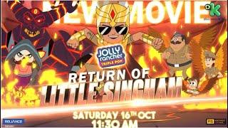 New Block Buster  Return Of Little Singham  16th October 1130AM  Discovery Kids India