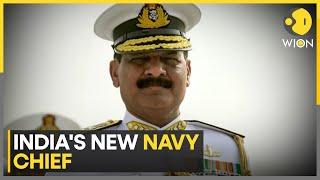 India Admiral Dinesh K Tripathi takes over as new Navy Chief  Latest News  WION