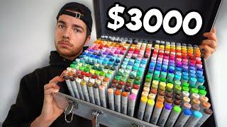 I Bought The Worlds Most Expensive Markers  MARKER REVIEW #7