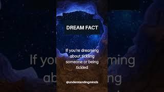 Have you ever tickled yourself when dreaming? let me know in the comments  #dreamfact #dream