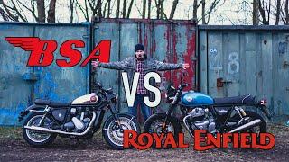 HEAD TO HEAD Royal Enfield Interceptor VS BSA Goldstar 650cc Super Middleweight Battle