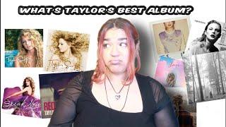 analyzing all of taylor swifts albums in order to rank them