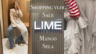 ШОПИНГ ВЛОГ обзор распродажи в MANGO SELA LIME