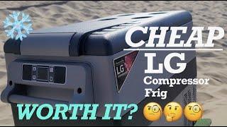 Cheap LG Compressor Refrigerator Alpicool CF45-LG  Unboxing and Initial Impressions