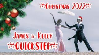 James & Kelly Quickstep Christmas Dance 2022