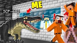 I Became SCP-682 in MINECRAFT - Minecraft Trolling Video