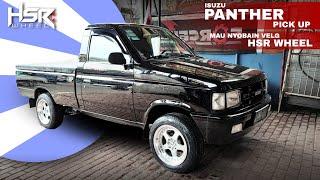 ISUZU PANTER PICKUP USE VELG HSR WHEEL RING 16 TYPE BURN + BAN 205 50  Jadi Keren Banget.