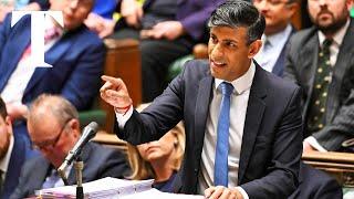 LIVE Rishi Sunak grilled at Prime Ministers Questions