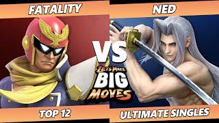 LMBM 2022 Top 12 - Fatality Captain Falcon Vs. Ned Sephiroth SSBU Ultimate Tournament