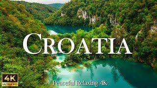 Croatia 4K - Beautiful Nature with Peaceful Relaxing Piano Music - Stunning Island Nation