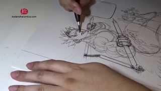 Watch Nakaba Suzuki draw The Seven Deadly Sins