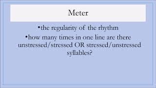 How to Identify Rhythm and Meter in Poetry