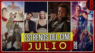 ESTRENOS del CINE JULIO 2022  Películas que se Estrenan en Julio 2022