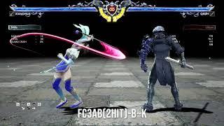 Soulcalibur6 S2 Xianghua Combo.소울칼리버6 샹화 콤보