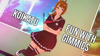 Koikatu English Tutorial  Introduction to Gimmicks  Fun exercise
