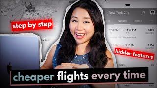 FIND THE CHEAPEST FLIGHTS ON GOOGLE FLIGHTS STEP BY STEP FOR 1ST TIMERS  Hidden Features & Tricks