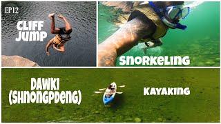 Day 12  A Secret Place which is Better then Dawki ?? Crystal Clear Water of Shnongpdeng