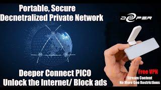 Deeper Connect PICO  FREE VPN network with Secure & Encrypted traffic