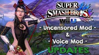 Bayonetta Uncensored & Voice Mod Updates -「Super Smash Bros. for Wii U」