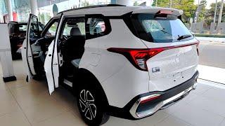 First Look  2023 KIA CARENS 1.5L SUV 6 Seats - White Color