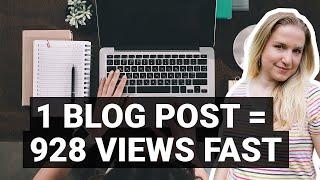 USE BLOGGING TO GROW YOUTUBE CHANNEL   HOW TO USE YOUTUBE VIDEOS IN BLOG POSTS