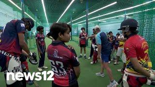 Young LI cricket players share the pitch with a World Cup team  News 12